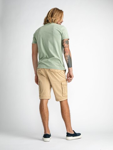 Petrol Industries Regular Shorts in Beige