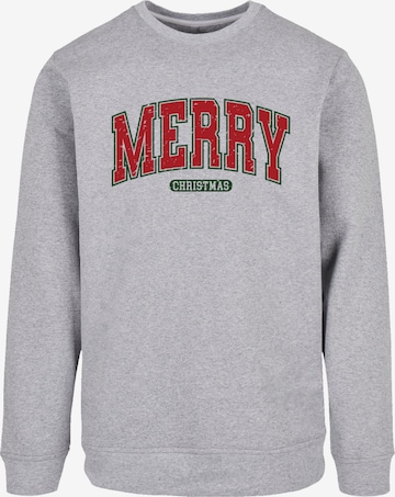 Sweat-shirt F4NT4STIC en gris : devant