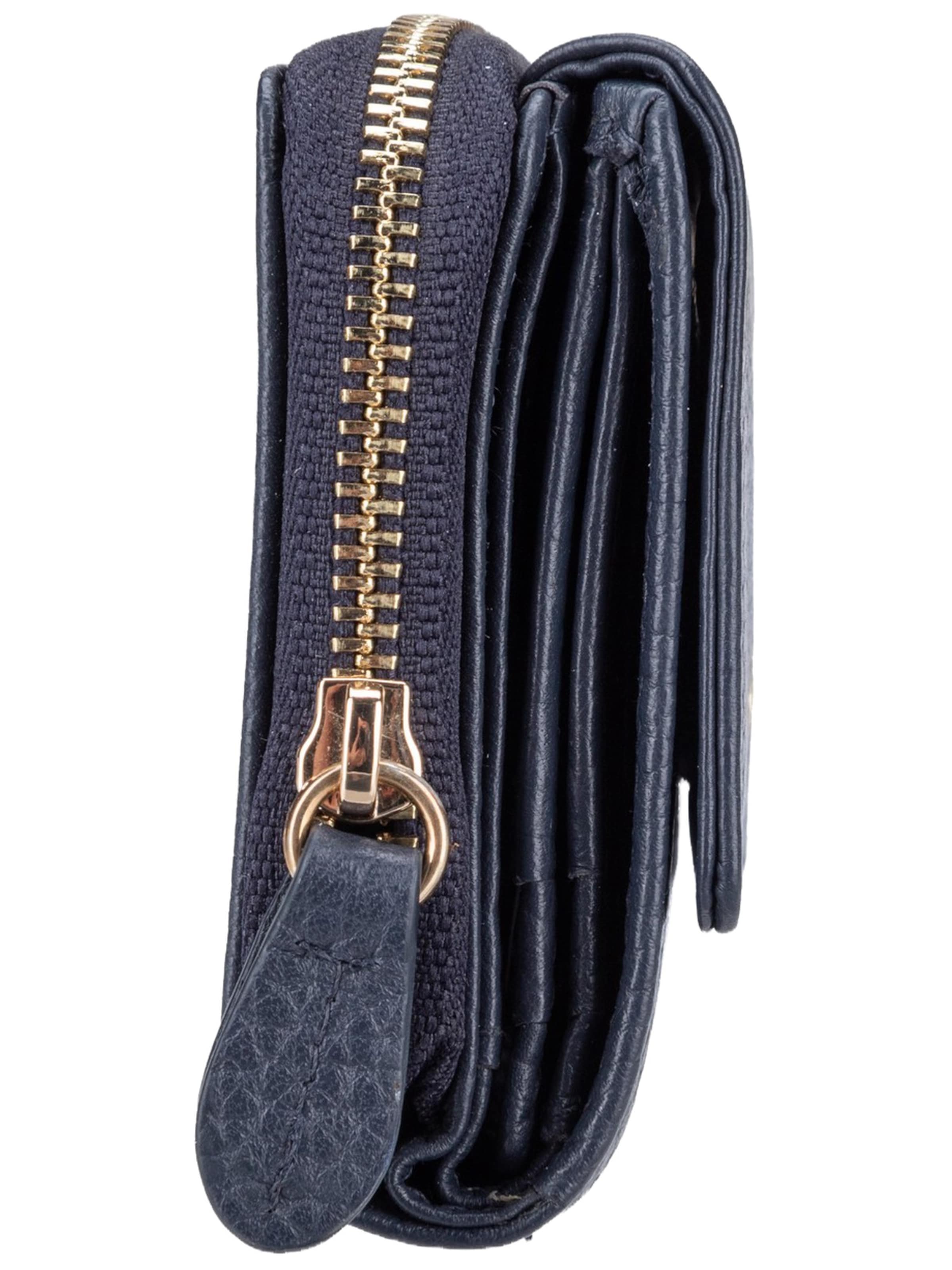 Braun Büffel Wallet ' Asti RV 50446 6CS ' in Blue