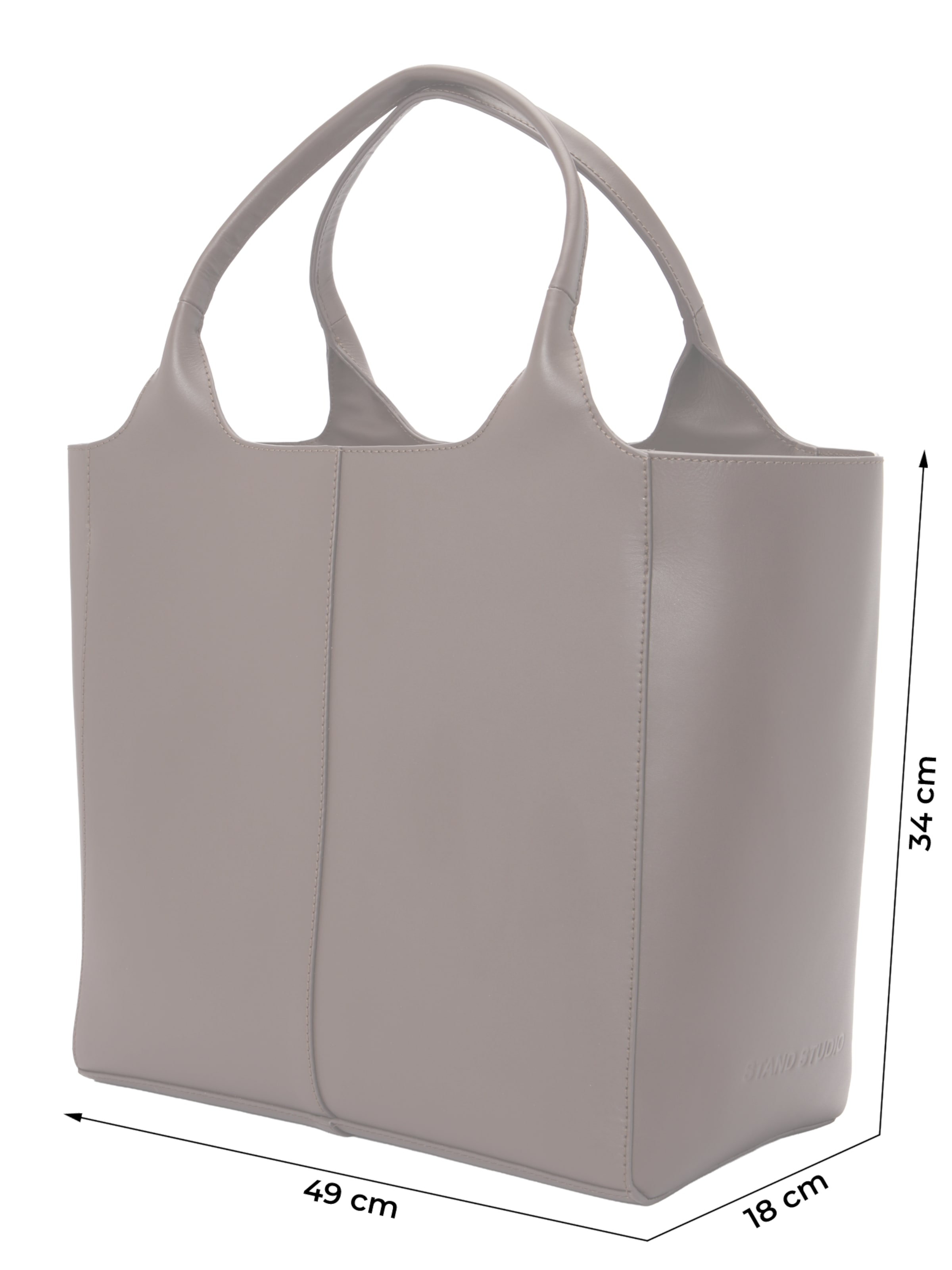 Shopper 'Lois' di STAND STUDIO in marrone