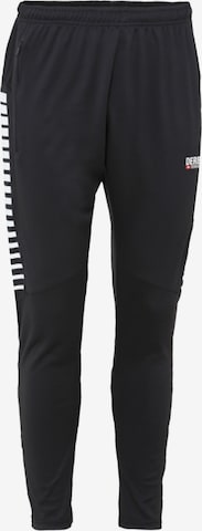 DERBYSTAR Regular Workout Pants in Black: front