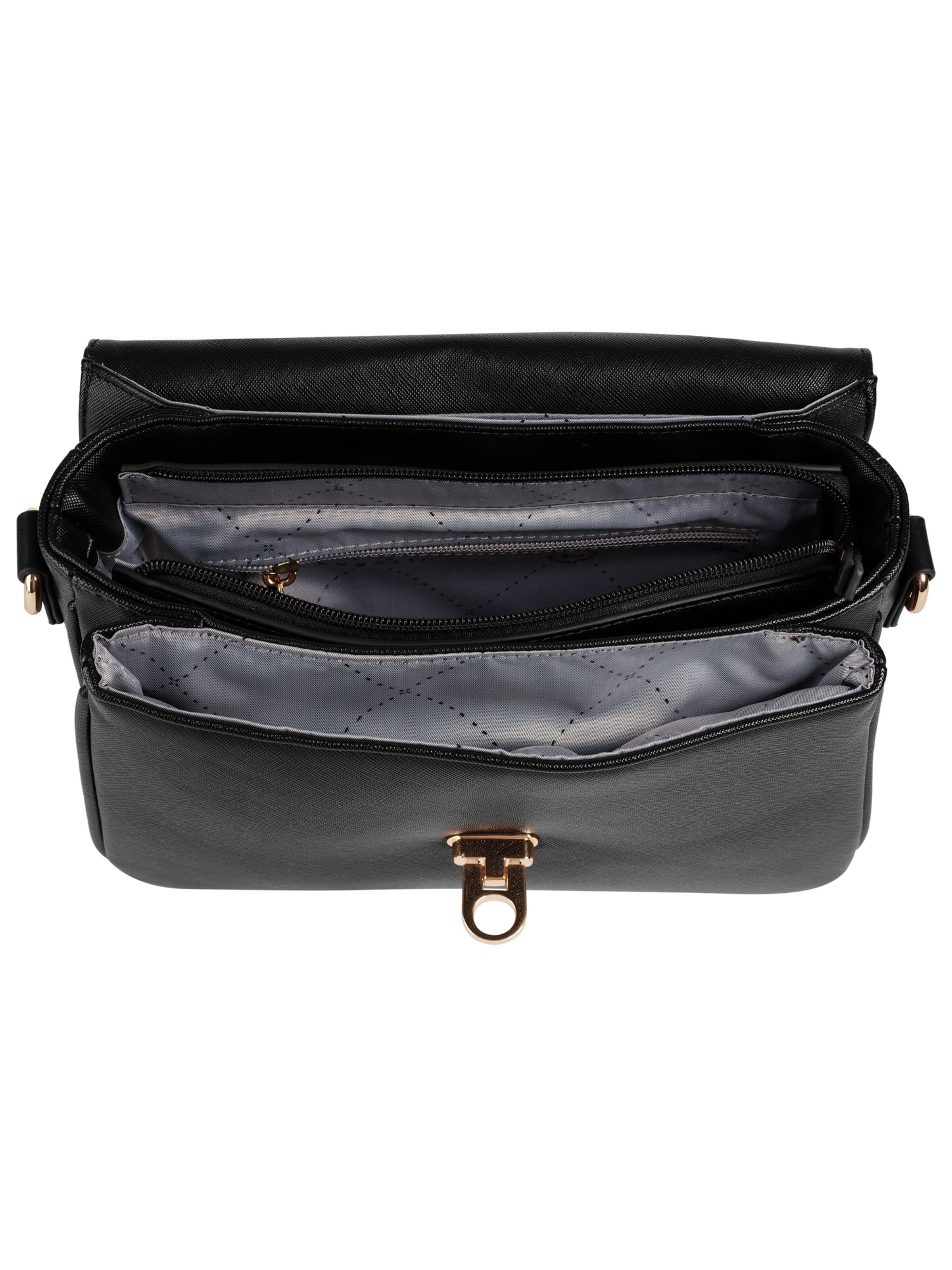 Sacs à main 'ELLA SAFFIANO' bugatti en noir