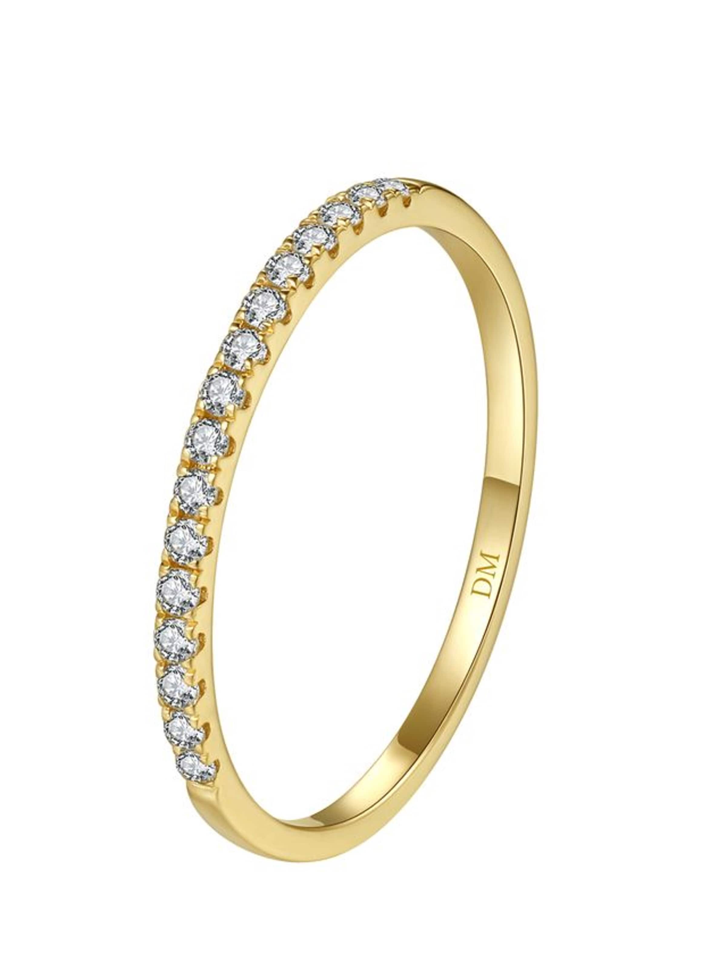 Bague 'Eternity' Dear Me en or : devant