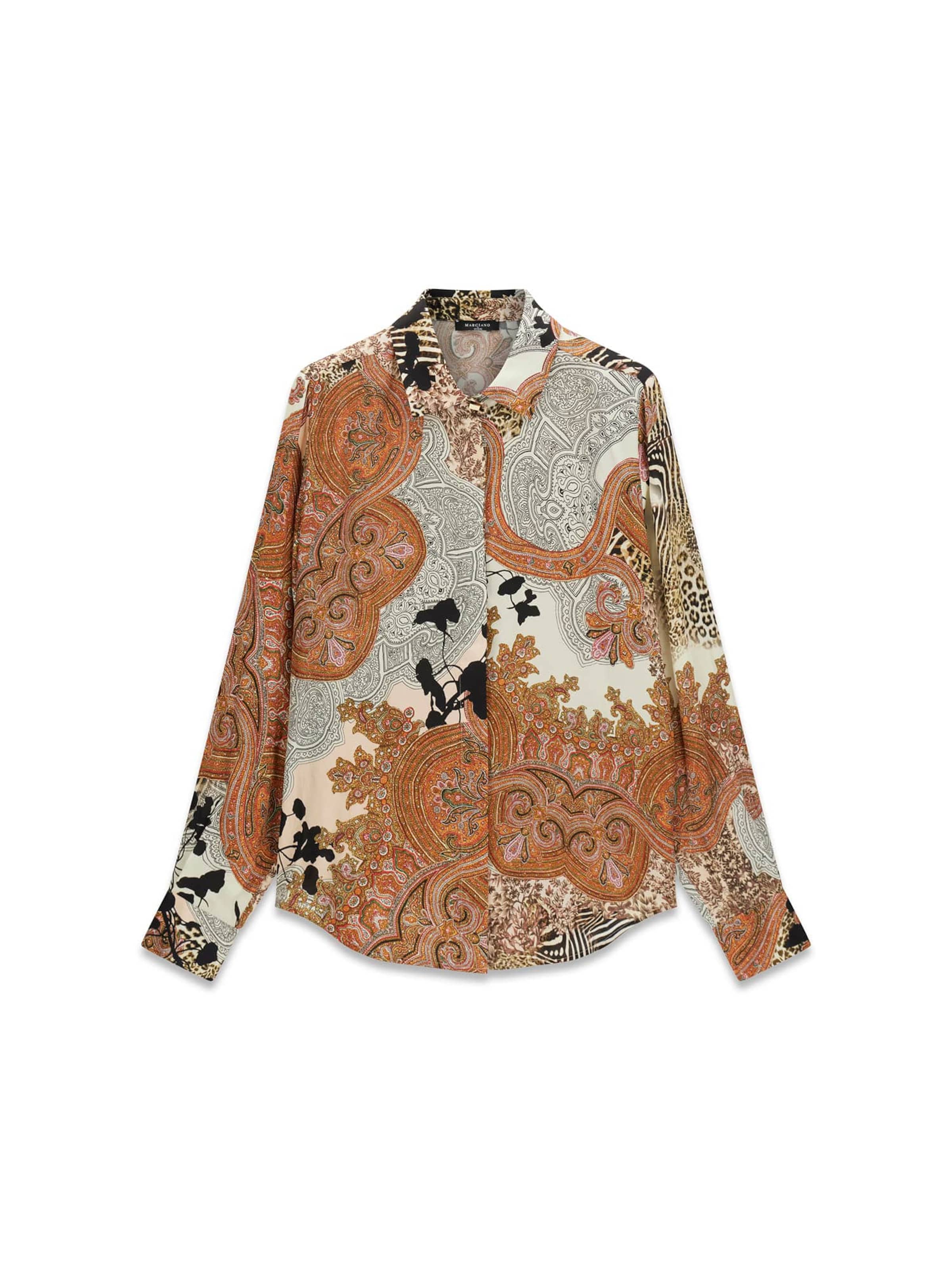 MARCIANO LOS ANGELES Blouse in Orange: front
