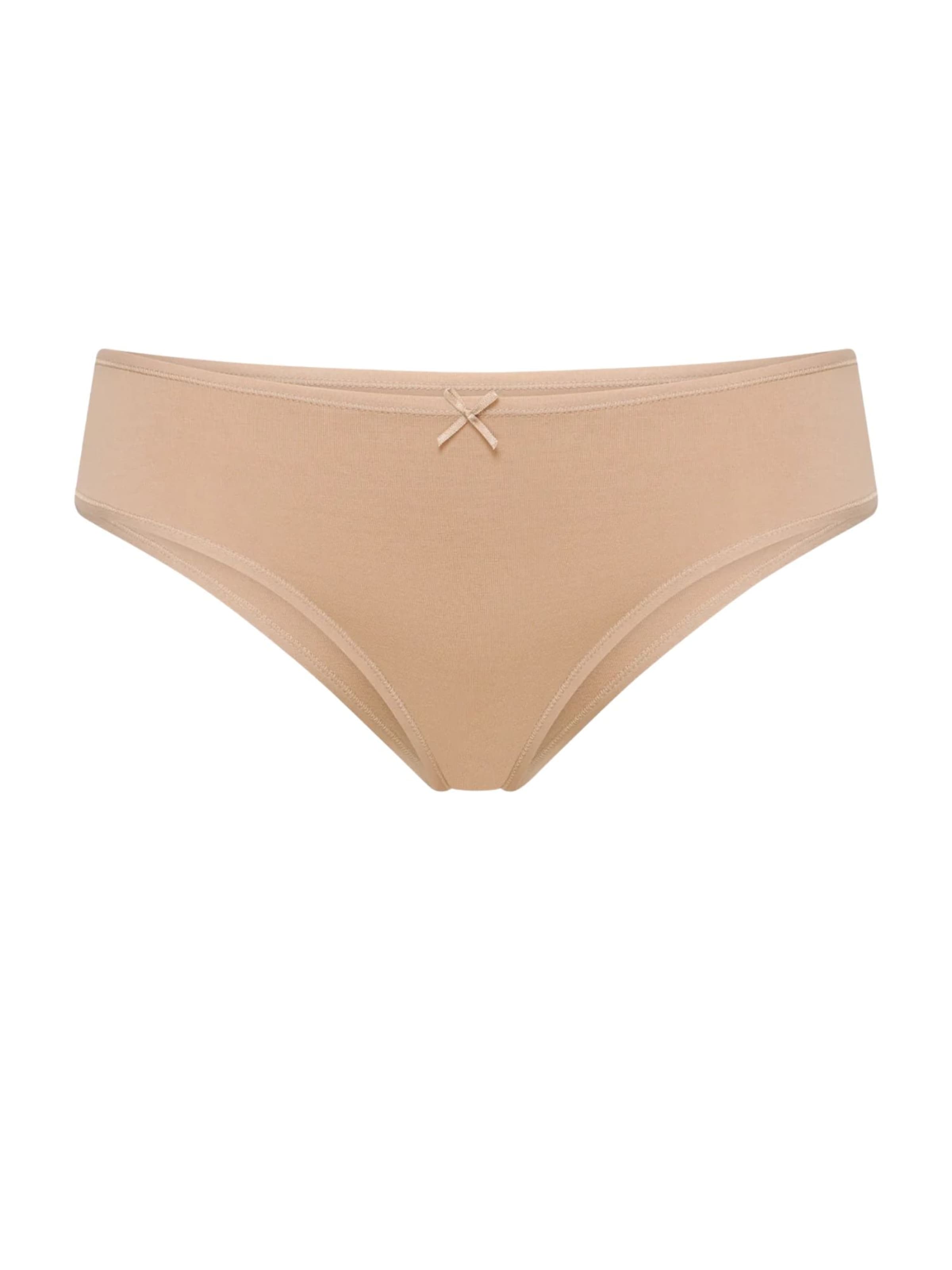 cfab (formerly creamy fabrics) Slip 'Cotton Brazilian Slip'‌‌‌‌‌‌‌‌‌‌ in Beige: Vorderseite