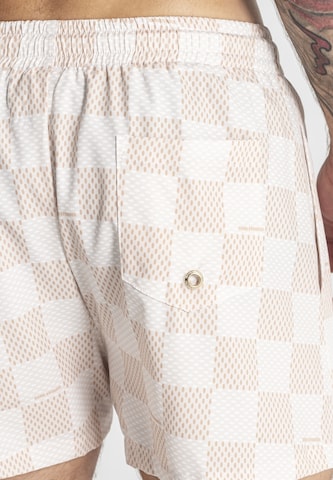 Gianni Kavanagh Badeshorts 'Piazza' in Beige