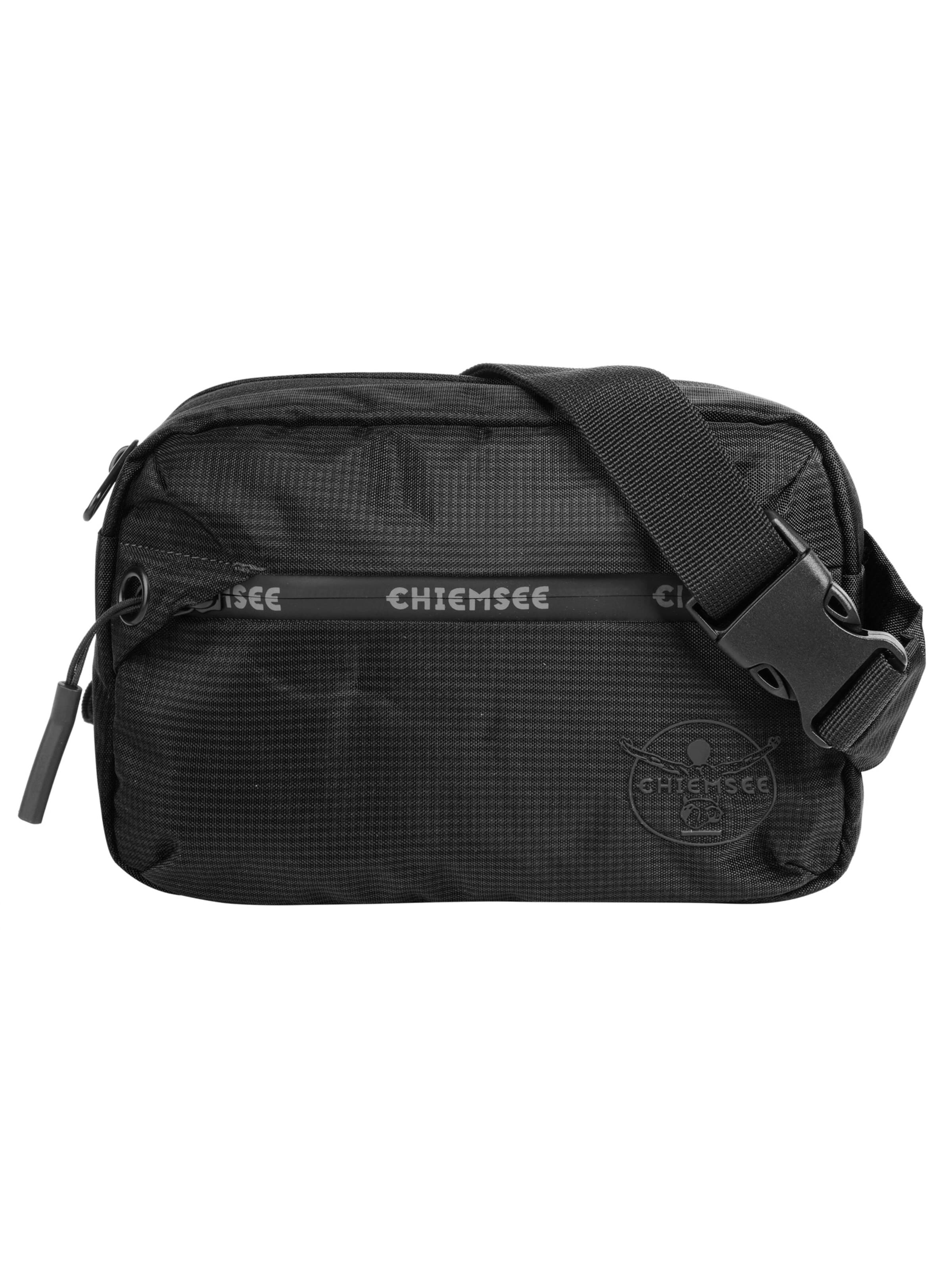 CHIEMSEE Belt bag 'LIGHT N BASE' in Black: front