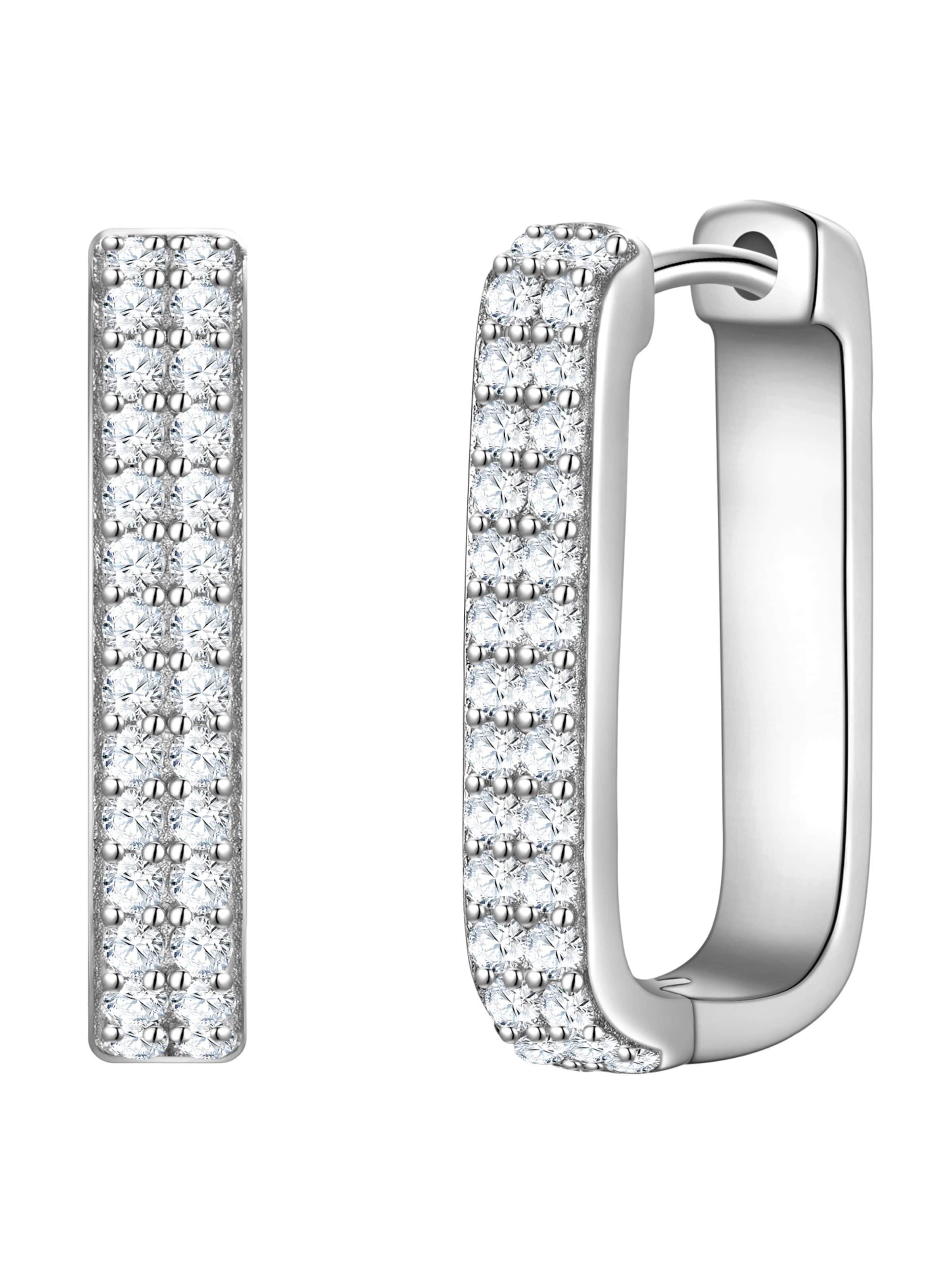 Glanzstücke München - Pendientes en plata: frente