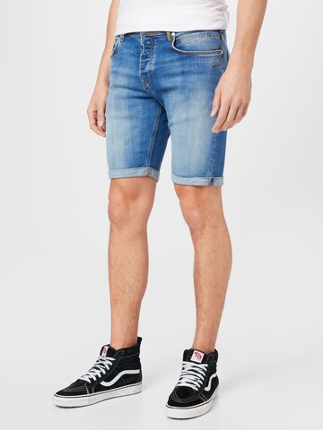 LTB Slimfit Shorts 'CORVIN' in Blau: predná strana