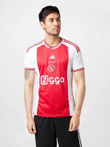 Tricot 'Ajax Amsterdam 23/24 Home' de la ADIDAS PERFORMANCE pe roșu: față