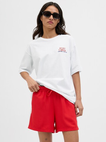 T-shirt oversize 'JXNina' JJXX en blanc