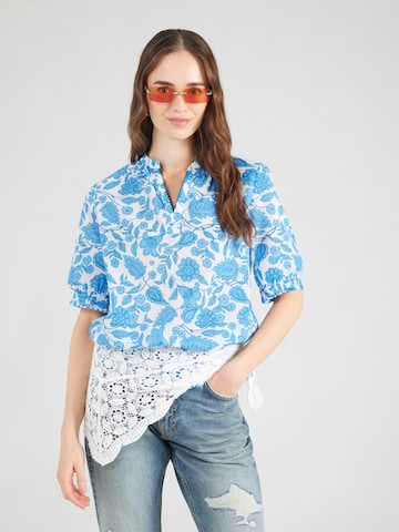 MORE & MORE Blouse 'Voile' in White: front