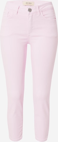 MOS MOSH Skinny Bukse i rosa: forside