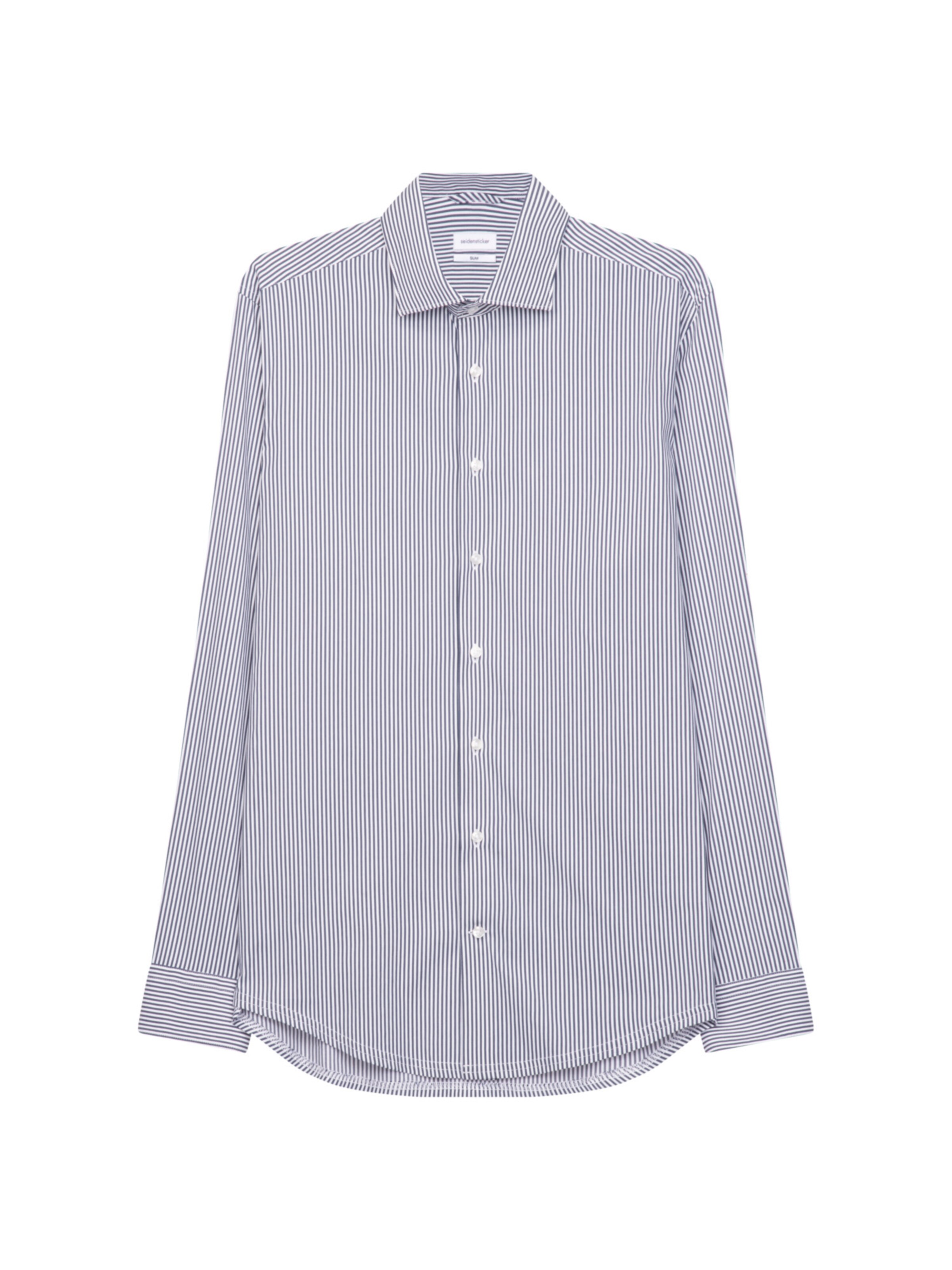SEIDENSTICKER Slim fit Overhemd in Blauw: voorkant
