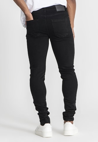 Coupe slim Jean Gianni Kavanagh en noir