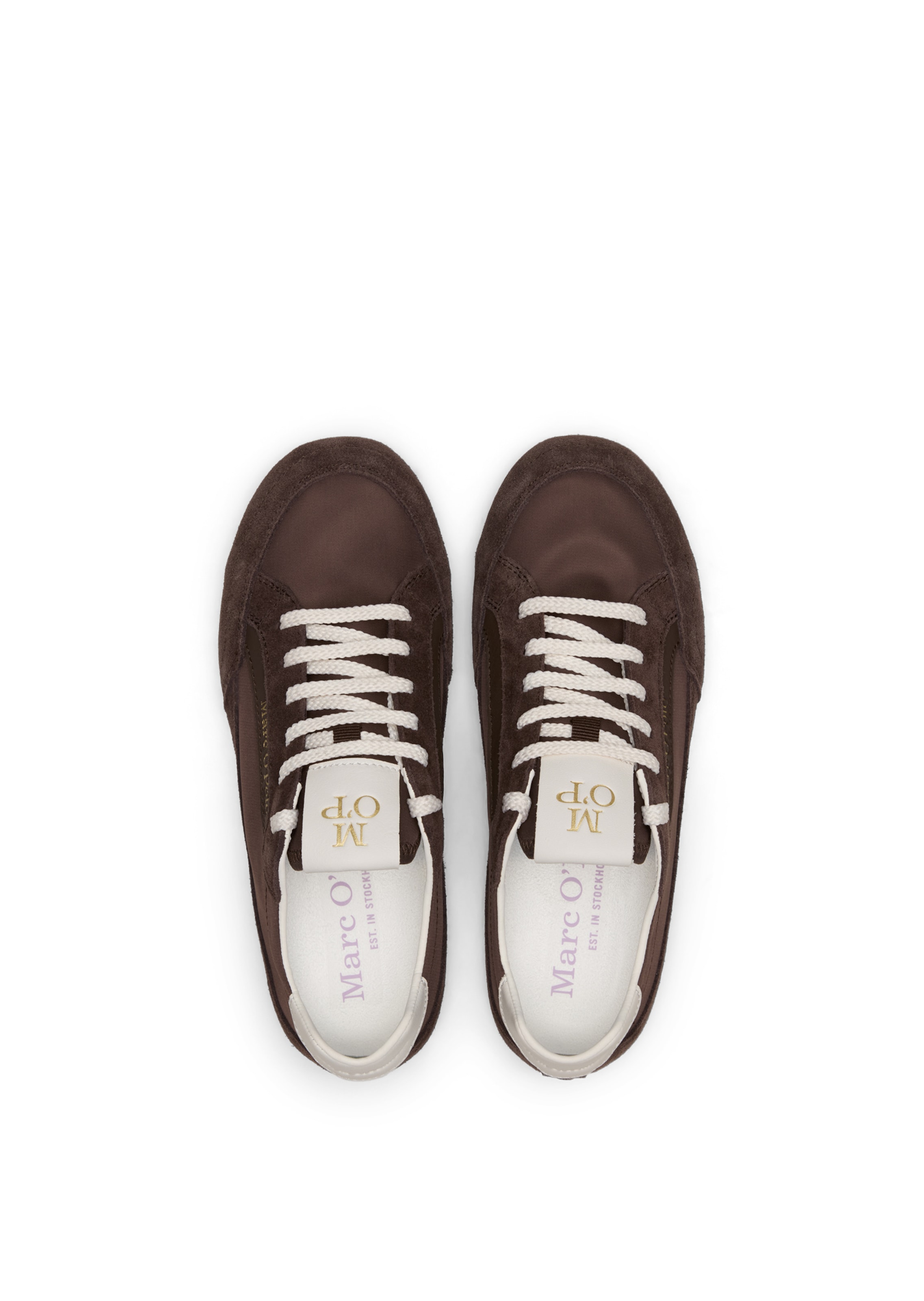 Marc O'Polo Sneaker 'Model Lola' in Braun