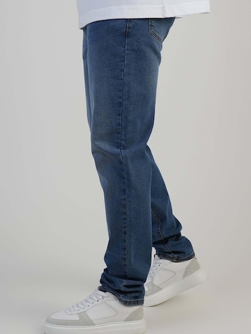 SikSilk Slimfit Jeans in Blauw: voorkant