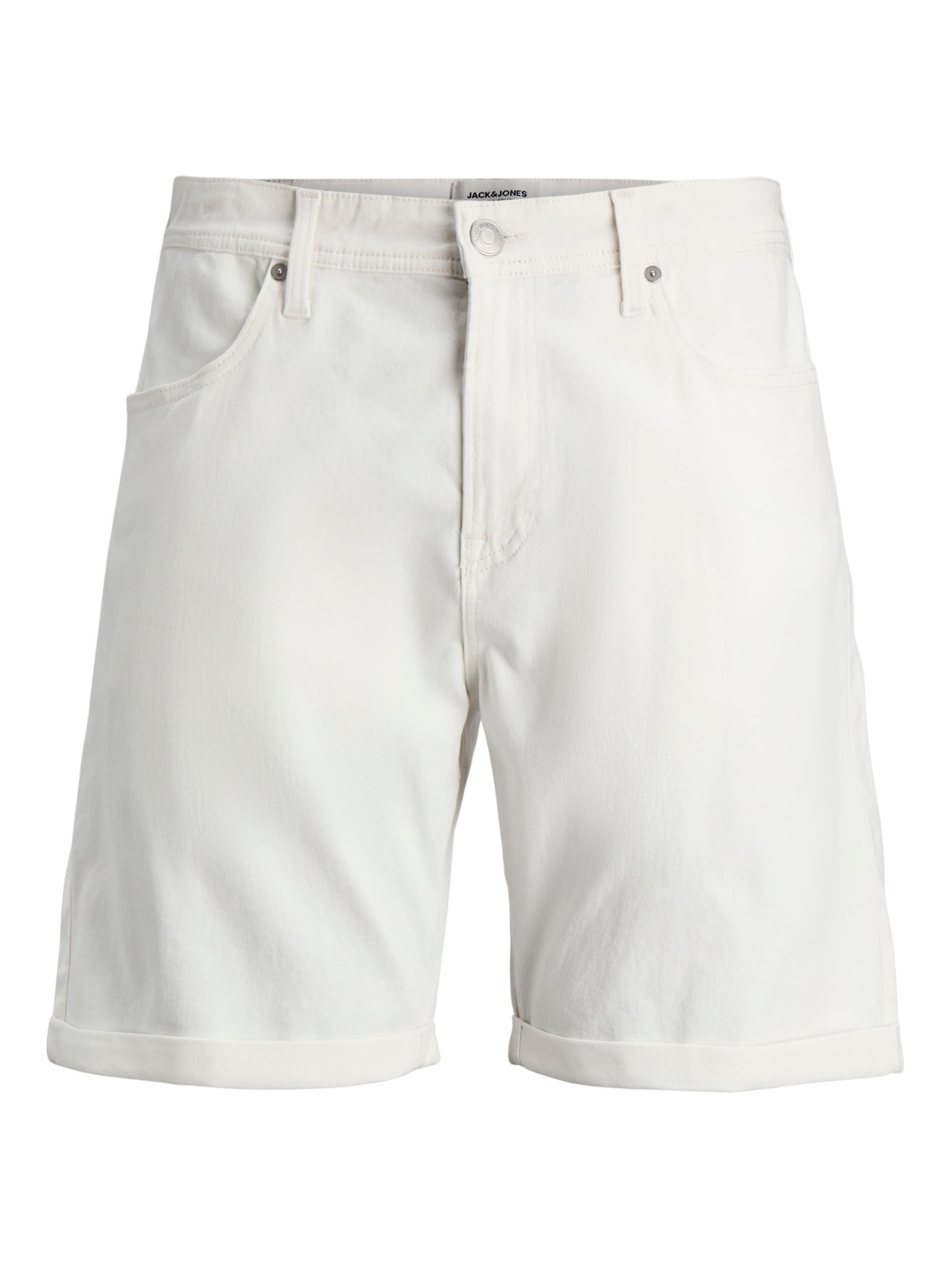 JACK & JONES Pants in White: front