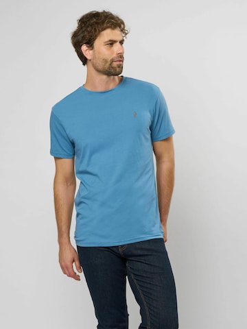 MCS Shirt 'Texas' in Blauw: voorkant