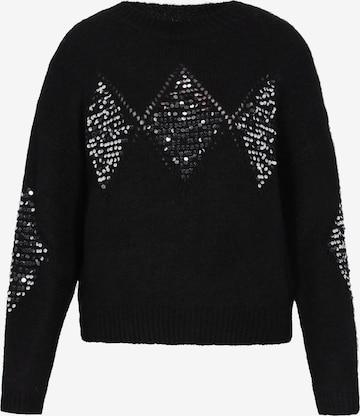 IZIA - Jersey en negro: frente