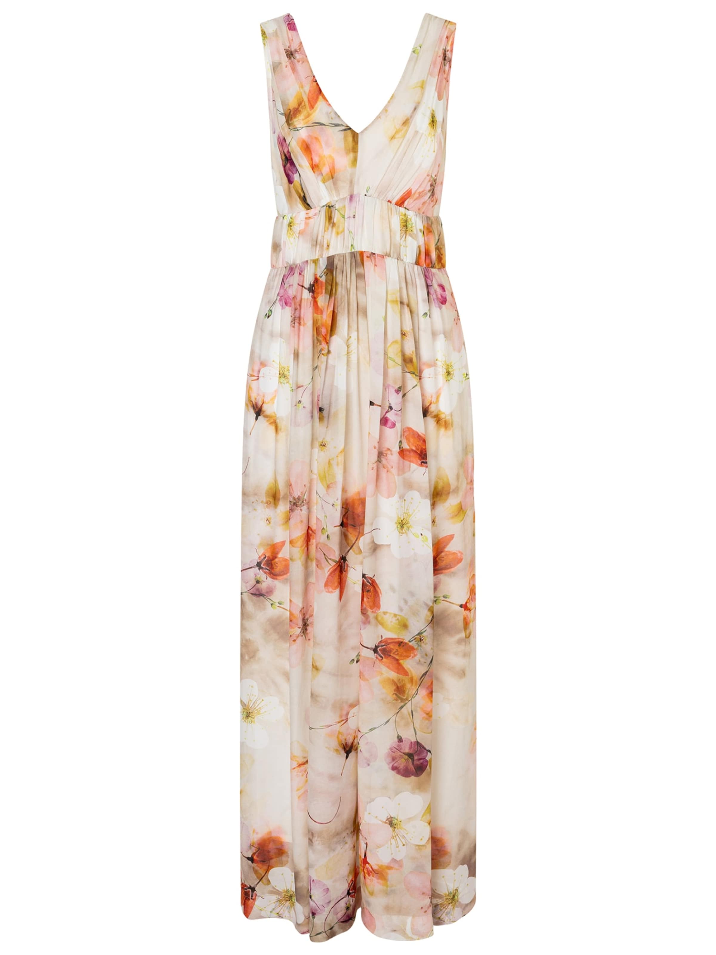 Ana Alcazar Jurk 'Deisi' in Beige: voorkant