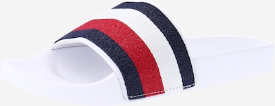 TOMMY HILFIGER Šľapky - námornícka modrá / červená / biela, Produkt
