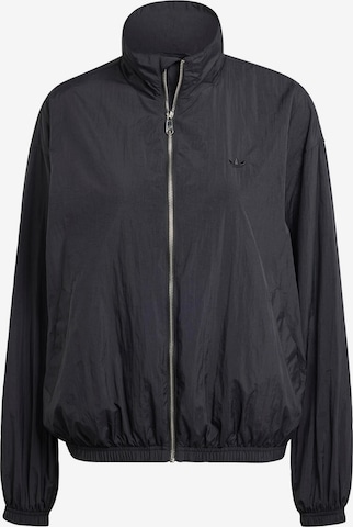 ADIDAS ORIGINALSPrijelazna jakna 'Essentials' - crna boja: prednji dio