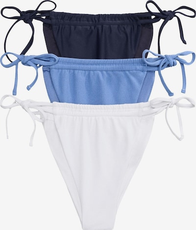 The Set Bikinihousut koossa XS värissä kuninkaallisen sininen / tummansininen / valkoinen, Tuotenäkymä