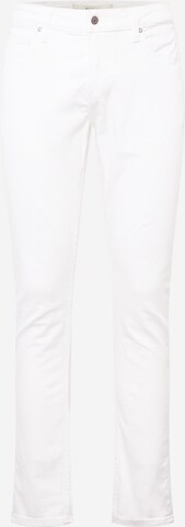 GUESS גזרת סלים ג'ינס 'CHRIS' בלבן: מלפנים