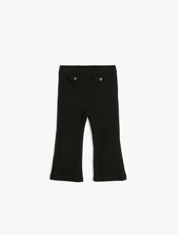 Koton Flared Trousers in Black: front