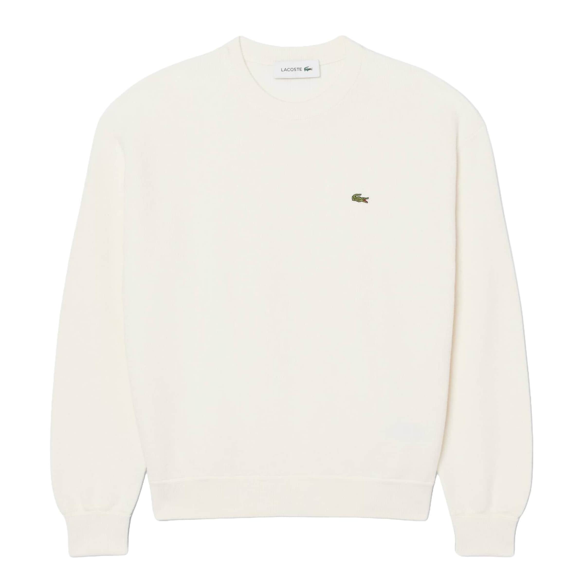 LACOSTE Sweatshirt in Weiß: Vorderseite