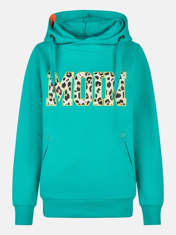 salzhaut Sweatshirt 'Sünn - Moin' in Groen: voorkant