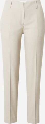 Regular Pantalon à plis 'Julia' FIVEUNITS en beige : devant