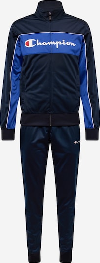 Champion Authentic Athletic Apparel Survêtement en marine / bleu foncé / rouge / blanc, Vue avec produit
