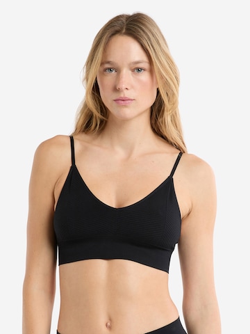 Bustino Reggiseno 'Effortless' di ETAM in nero: frontale