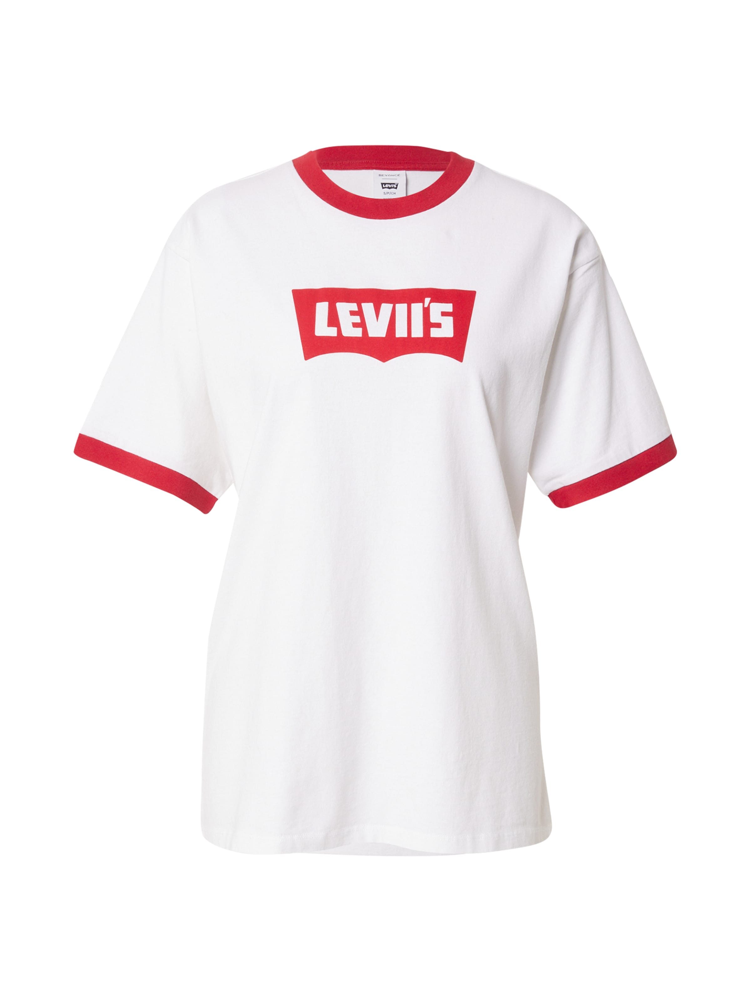 piros / fehér LEVI'S ® Póló 'Classic', Termék nézet