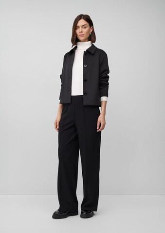 s.Oliver Wide leg Broek in Zwart