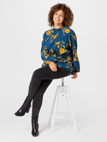 EVOKED Blouse 'ELI' in Blauw