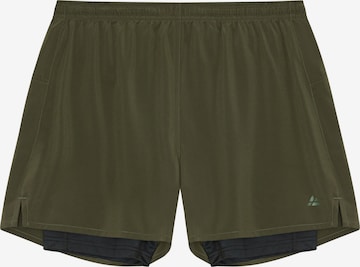 DANISH ENDURANCE Loose fit Sports trousers 'Momentum' in Green: front