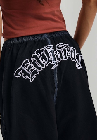 regular Pantaloni funzionali di Ed Hardy in nero: dietro