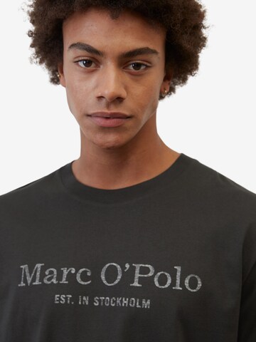 Marc O'Polo Shirt  (GOTS) in Schwarz