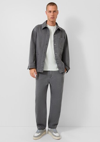 Fit confort Chemise QS en gris