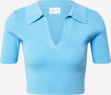 GLAMOROUS T-shirt i blå: framsida