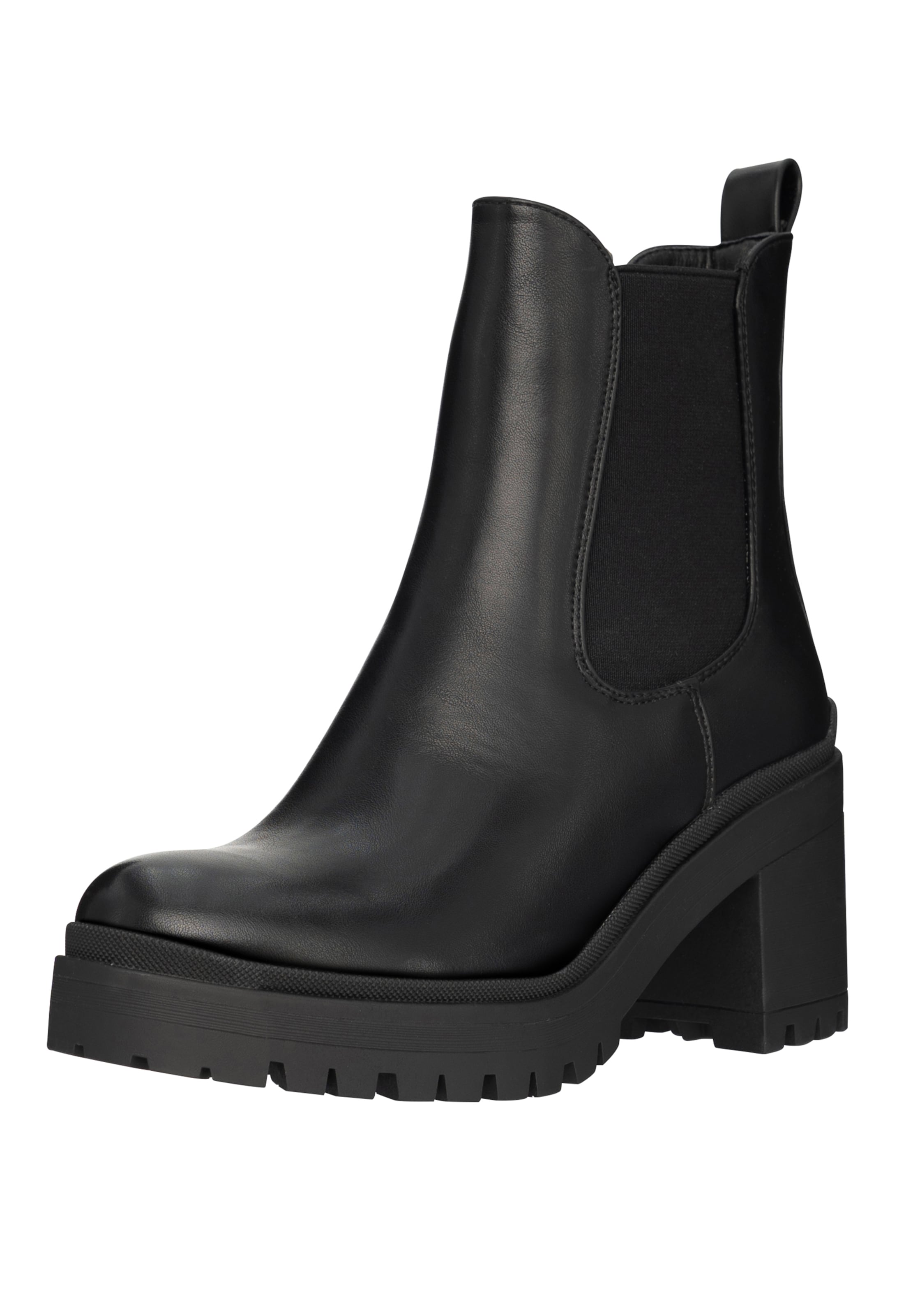 Chelsea Boots Elara en noir : devant