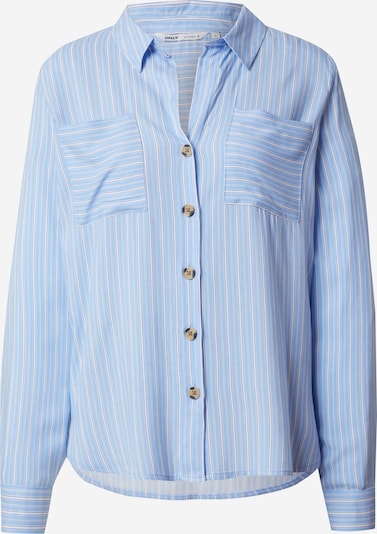 ONLY Blūze 'ONLYasmin', krāsa - debeszils / balts, Preces skats