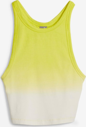 PUMA Sports Top 'LEMLEM' in Yellow / White, Item view