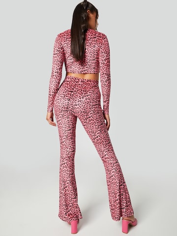 évasé Pantalon 'Ada' VIERVIER en rose