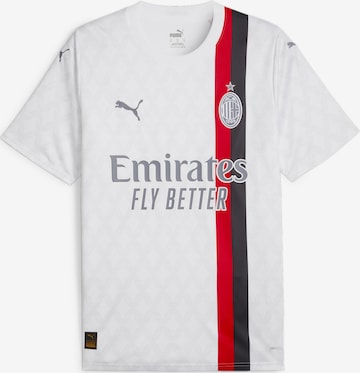 PUMA Performance Shirt 'AC Milan 23/24' in White: front