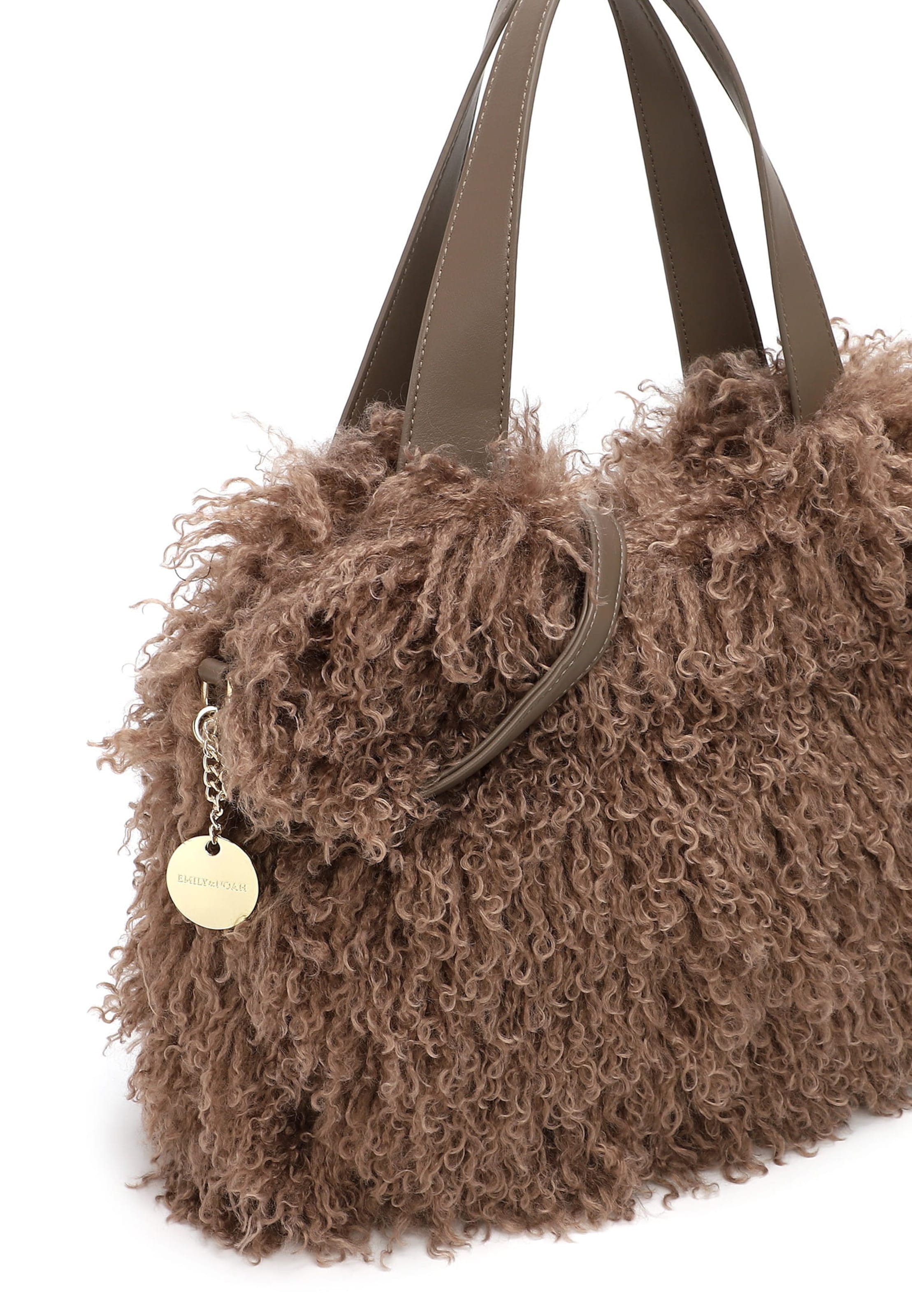 Cabas 'Lionne' Emily & Noah en gris