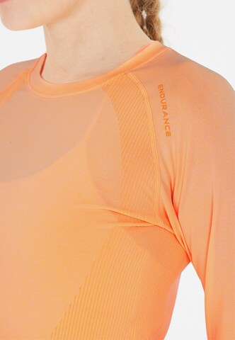 ENDURANCE Functioneel shirt 'Halen' in Oranje
